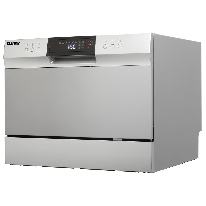Danby Apartment Size 22"" 54 dBA Countertop Digital Control Dishwasher